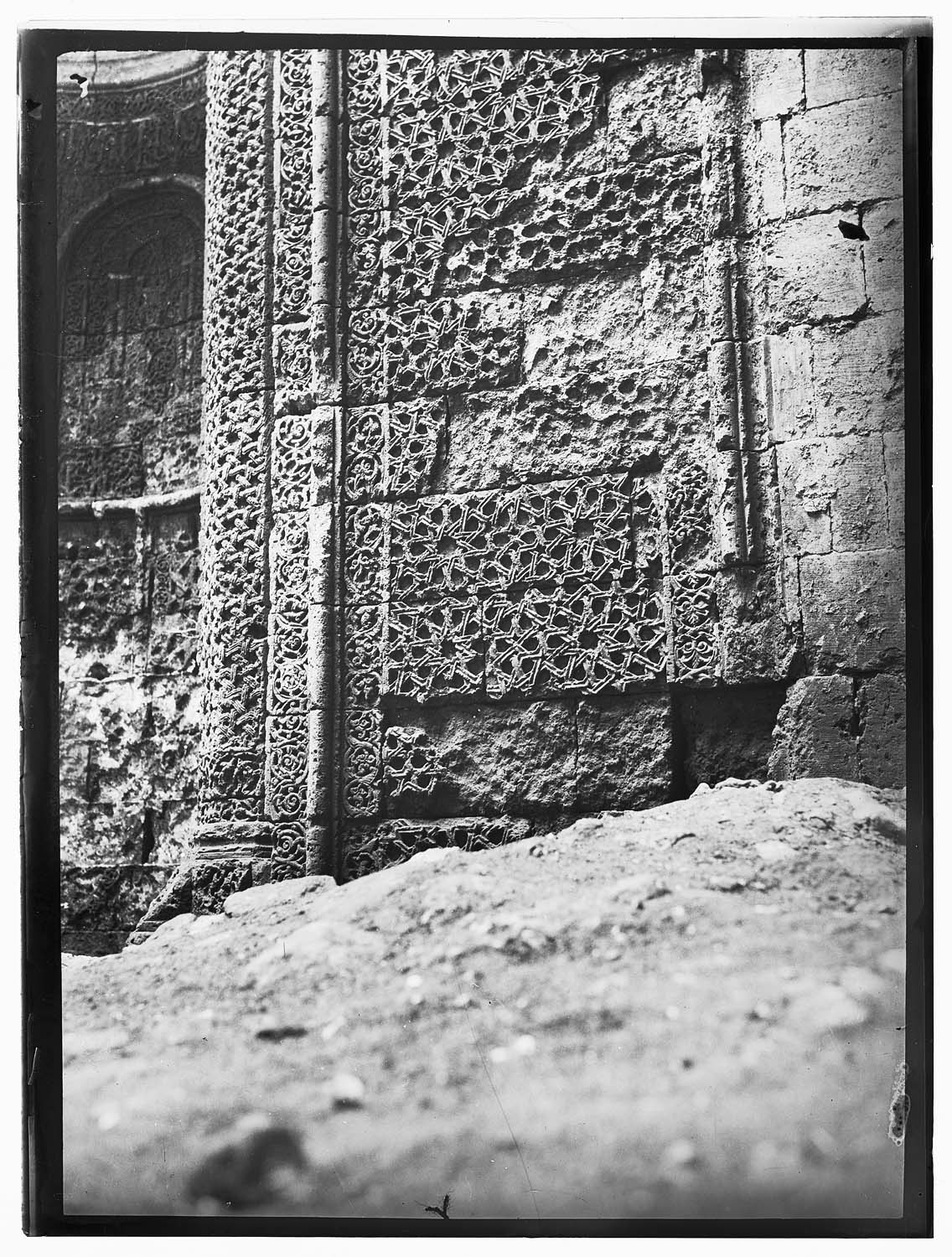 Détail de l'ornementation du mihrab